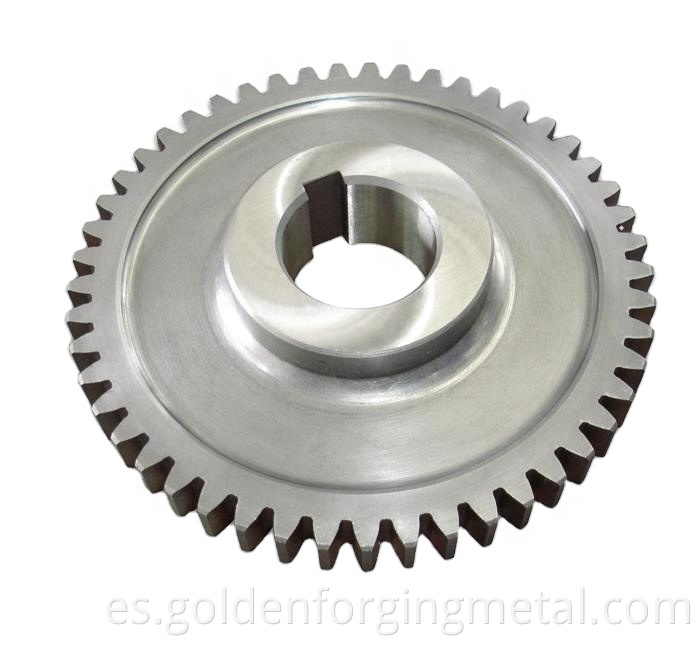 Die forging CK45 40cr large diameter steel spur pinion gear
